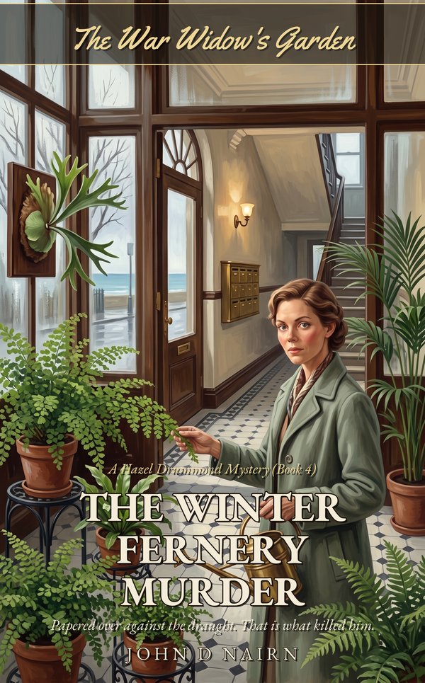 Cover of Book 4: The Winter Fernery Murder